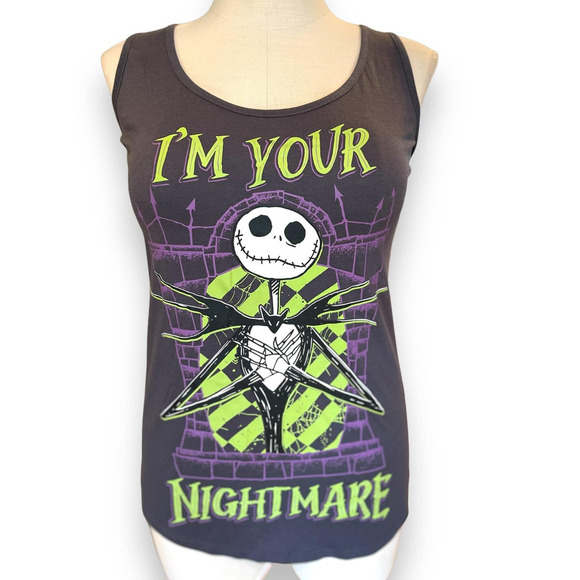 Torrid Disney Nightmare Before Christmas Punk Gothic Your Nightmare Tank Top 2X - Picture 1 of 2